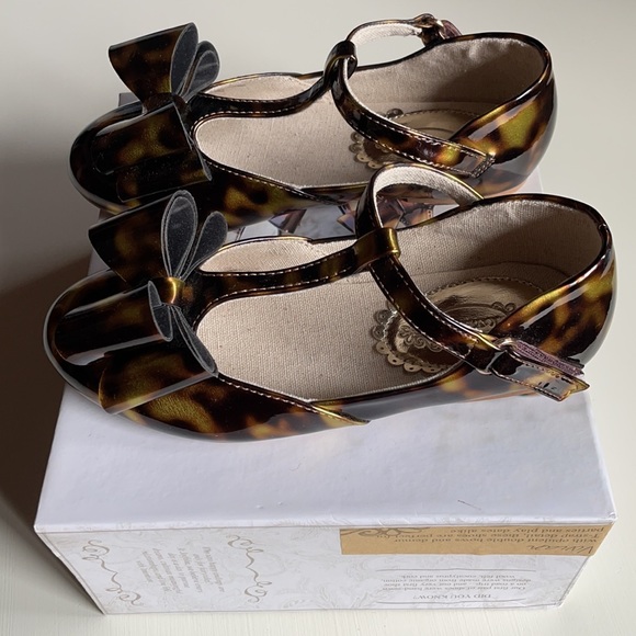 Joyfolie | Vivian T-Strap Maryjanes in Tortoise | 12T - Picture 7 of 16